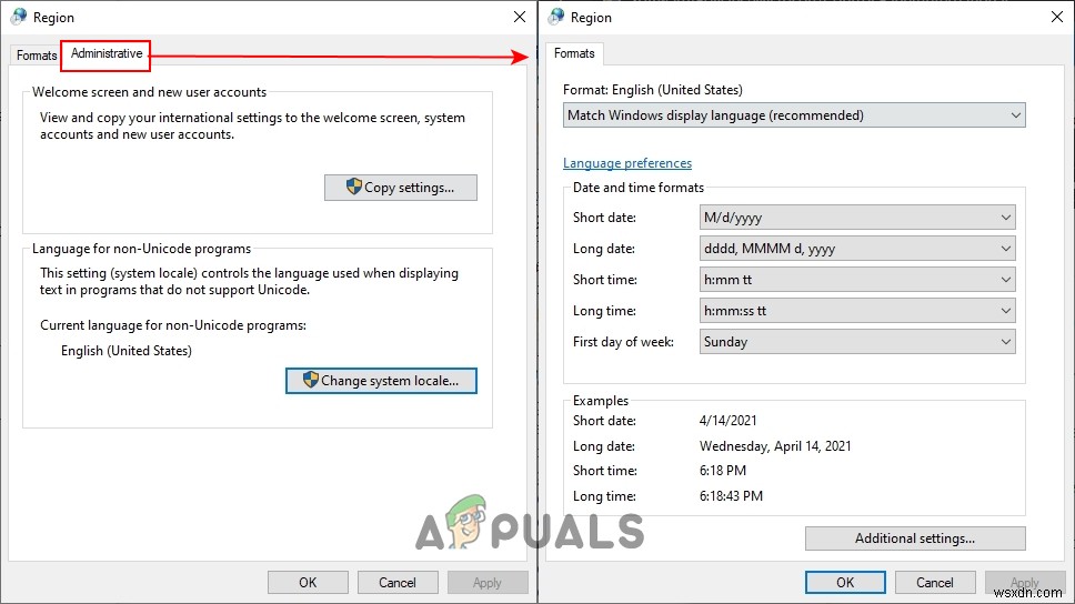 【Windows】「地域と言語」オプションの管理タブを非表示にする2つの方法