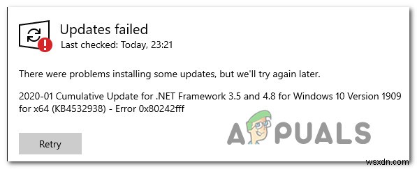 Windows 10アップデートエラー0x80242fffを修正する5つの対処法