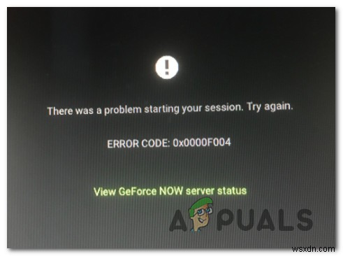 GeForce NOWで発生するエラーコード「0X0000F004」を解決する方法