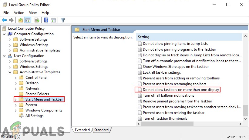 Windows 10で複数ディスプレイのタスクバーを非表示にする3つの方法
