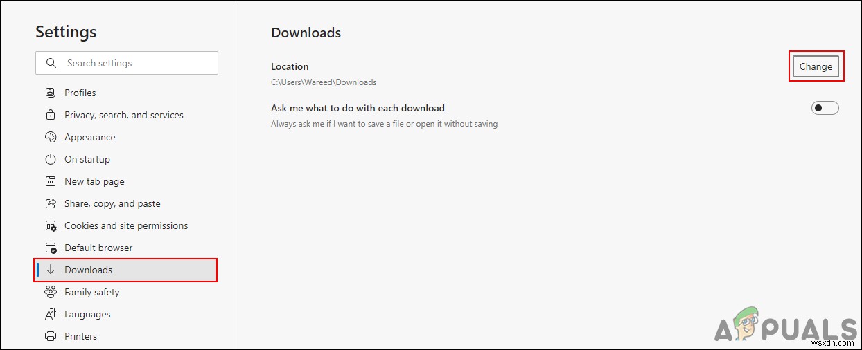 Microsoft Edge（Chromium版）のダウンロードフォルダを変更する3つの方法