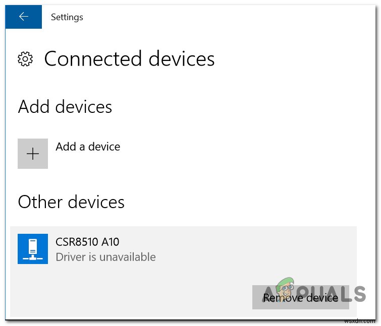 CSR8510 A10ドライバーエラー(ドライバーが利用できません)の直し方
