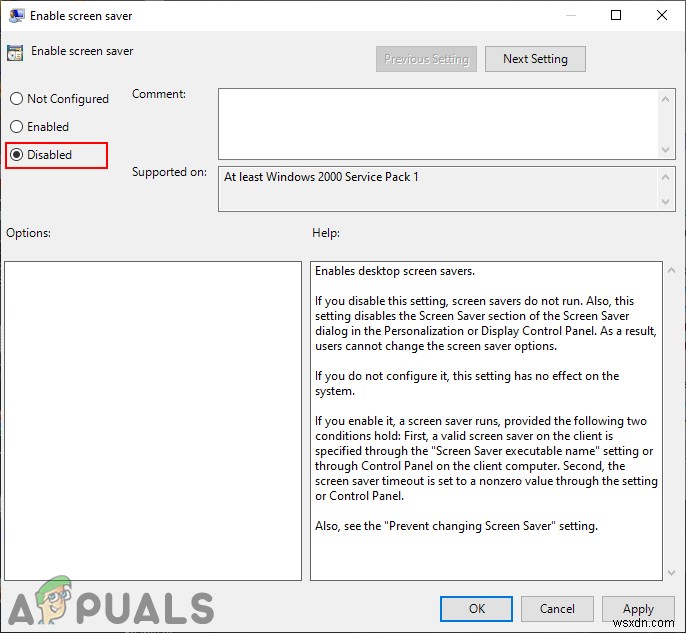 Windows 10で標準ユーザーのスクリーンセーバーを無効化する2つの方法