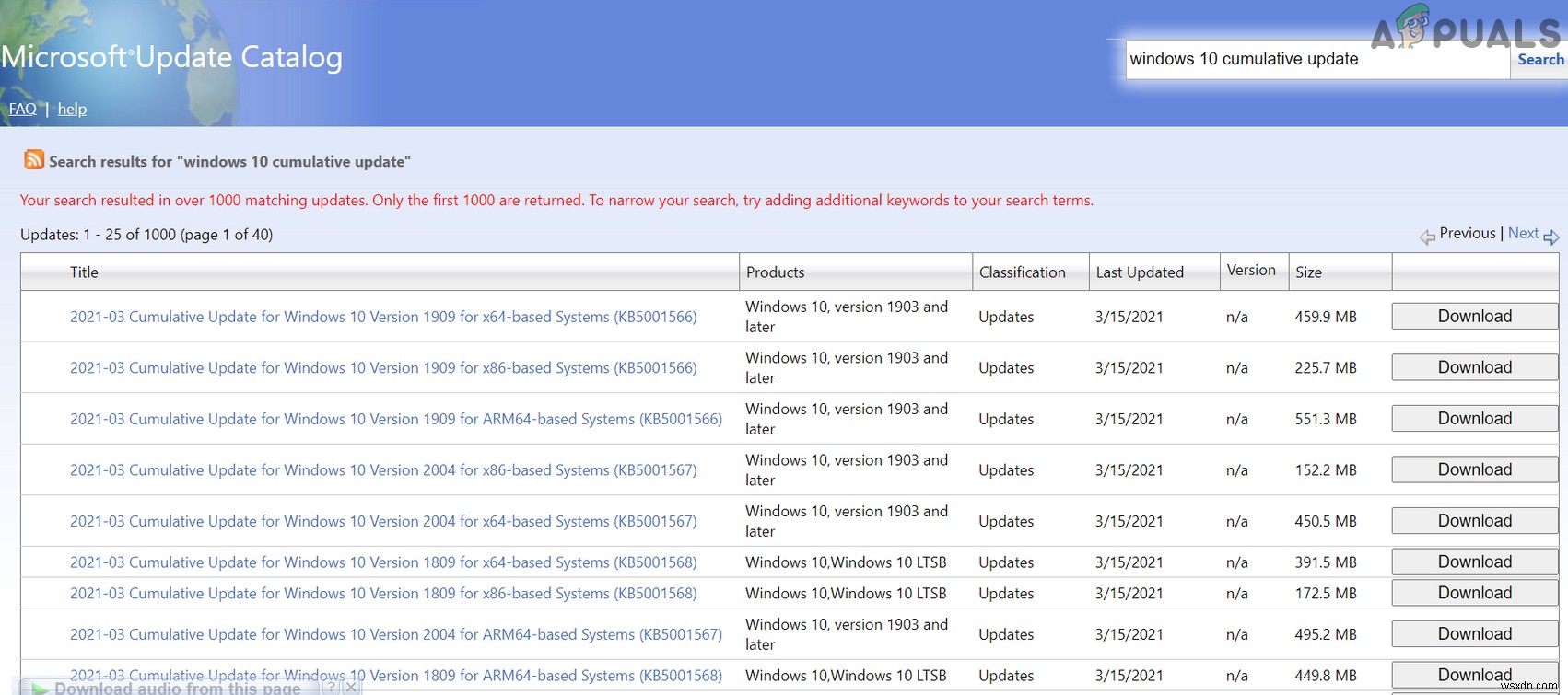 【解決済み】Windows Updateで「更新サービスの1つが正しく実行されていません」と表示される場合の対処法