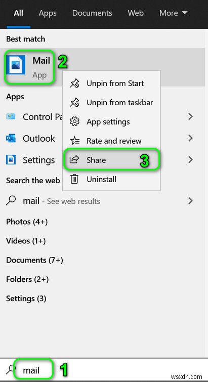 Windows 10メールアプリのオートコンプリート候補からアドレスを削除する方法