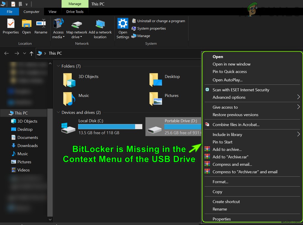 【解決法】USBドライブでBitLockerを有効化できないときの対処法
