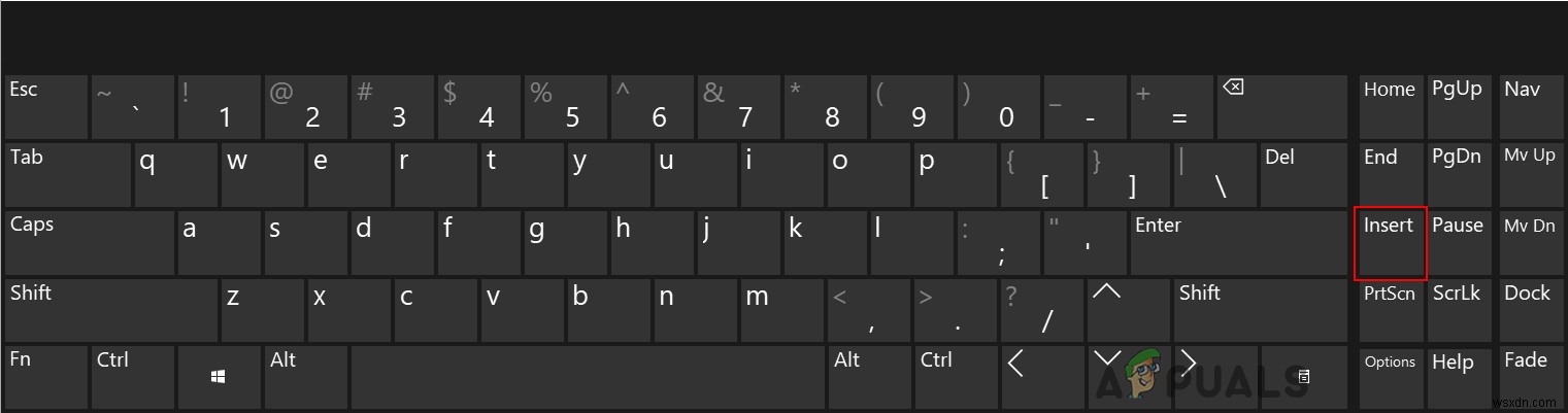 キーボードにInsert（挿入）キーがない場合の代替方法3選