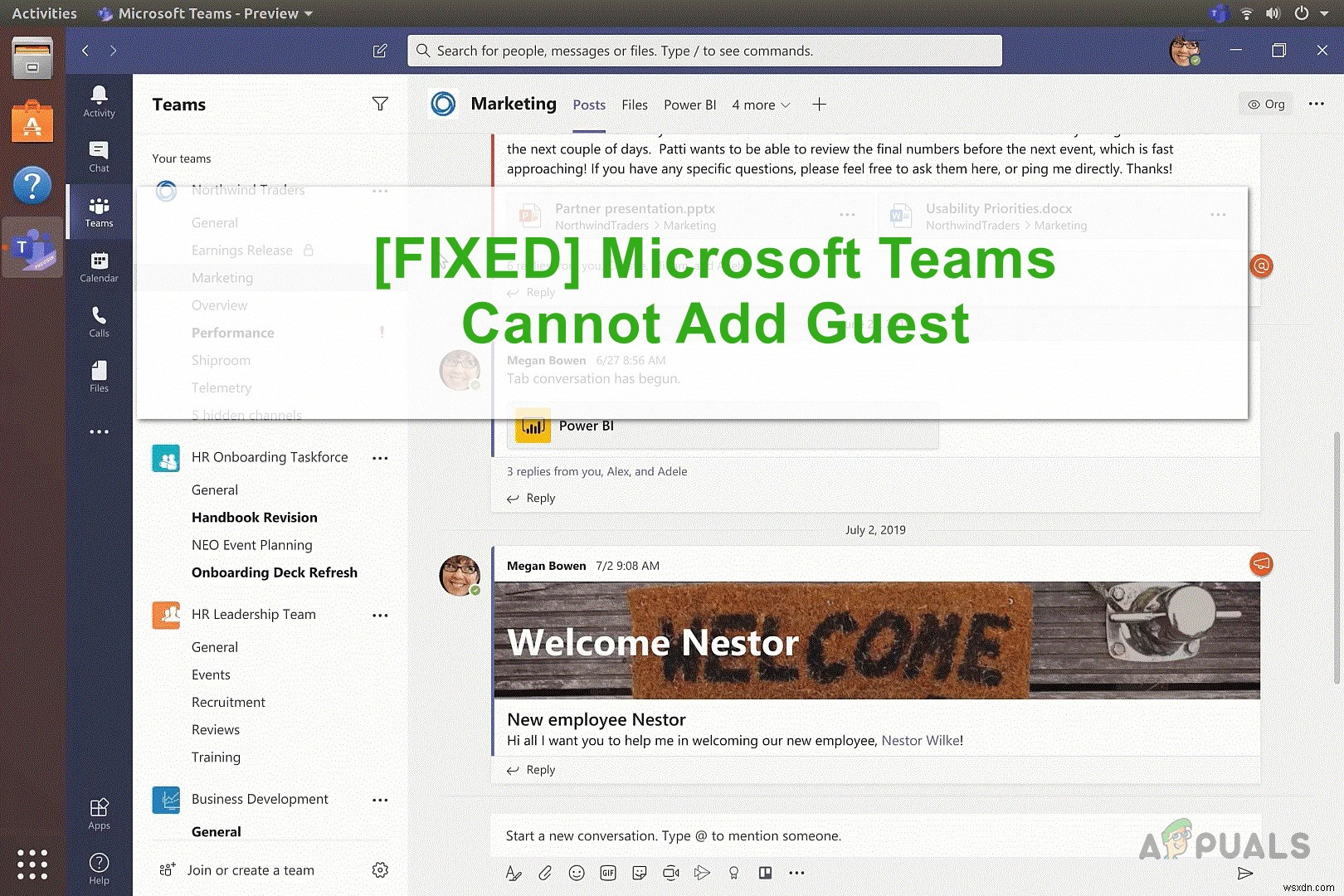 Microsoft Teamsにゲストを追加できないときの対処法
