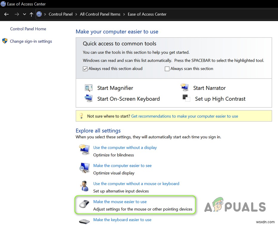 Windows 10でリンクにマウスを合わせると自動選択される問題を解決する9つの方法