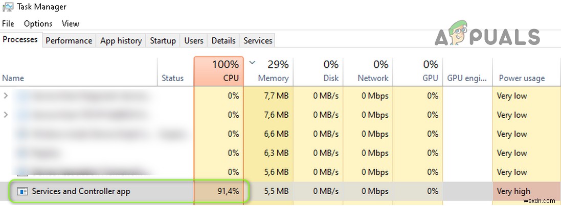 【Windows】サービスとコントローラーアプリのCPU使用率が高いときの対処法10選