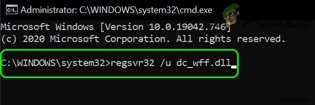 【修正】DC-WFF.DLLの読み込み時にエラーが発生する問題の解決方法
