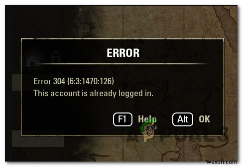 【The Elder Scrolls Online】エラー304「このアカウントはすでにログインしています」の対処法