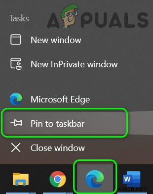 【解決策】Microsoft Edgeがタスクバーのピン留めアイコンとは別ウィンドウで開くときの対処法