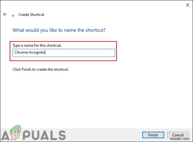 WindowsでGoogle Chromeシークレットモード専用のショートカットを作成する方法