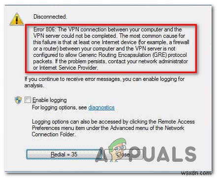 WindowsでVPNエラー806(GREブロック)が発生したときの対処法|原因と3つの解決策