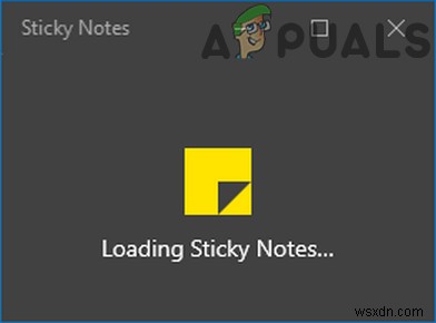 Windows 10で付箋(Sticky Notes)が「読み込み中」のまま固まる問題の対処法