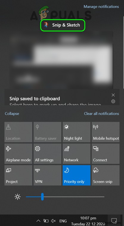 Windowsの「切り取り&スケッチ」ショートカットが使えないときの直し方