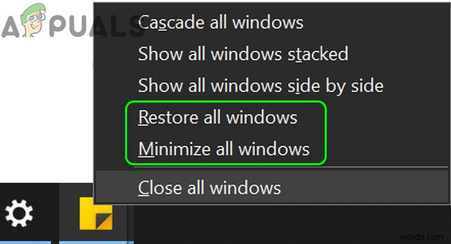 【解決】Sticky Notes(付箋)のアイコンがタスクバーで結合されないときの対処法