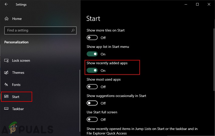 Windows 10のスタートメニューから「最近追加したアプリ」の一覧を削除する4つの方法