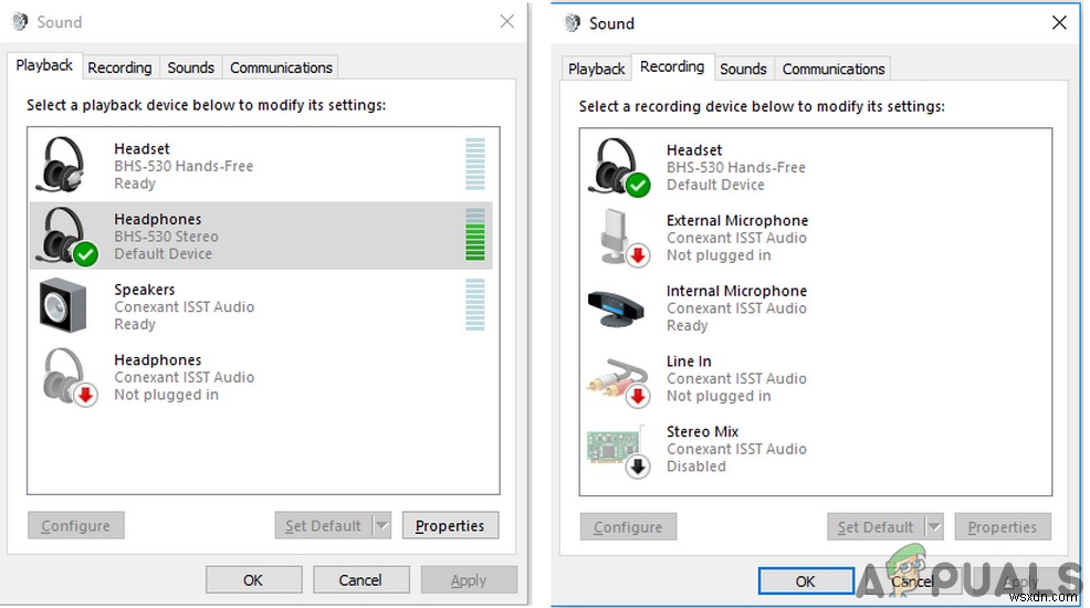 Bluetoothヘッドセットがヘッドフォン・スピーカーどちらか一方しか使えないときの対処法