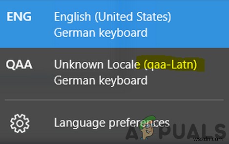 【Windows】言語バーに表示される不明なロケール「QAA-LATN」を削除する4つの方法