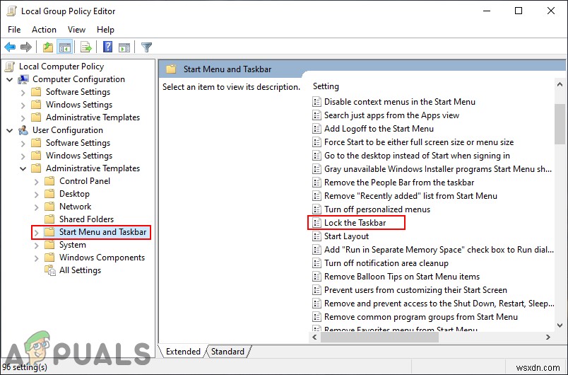 Windows 10で「タスクバーをロックする」を無効化・有効化する2つの方法