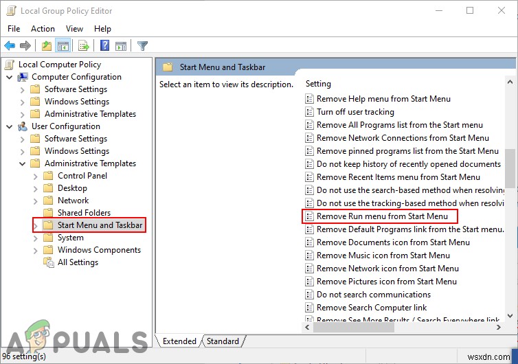 Windows 10で「ファイル名を指定して実行」を無効にする2つの簡単な方法