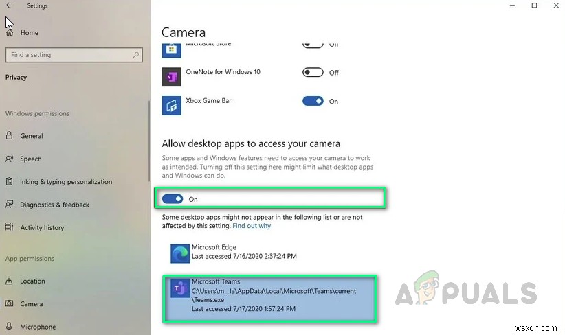 Windows 10でMicrosoft Teamsのカメラが動作しない問題を解決する方法