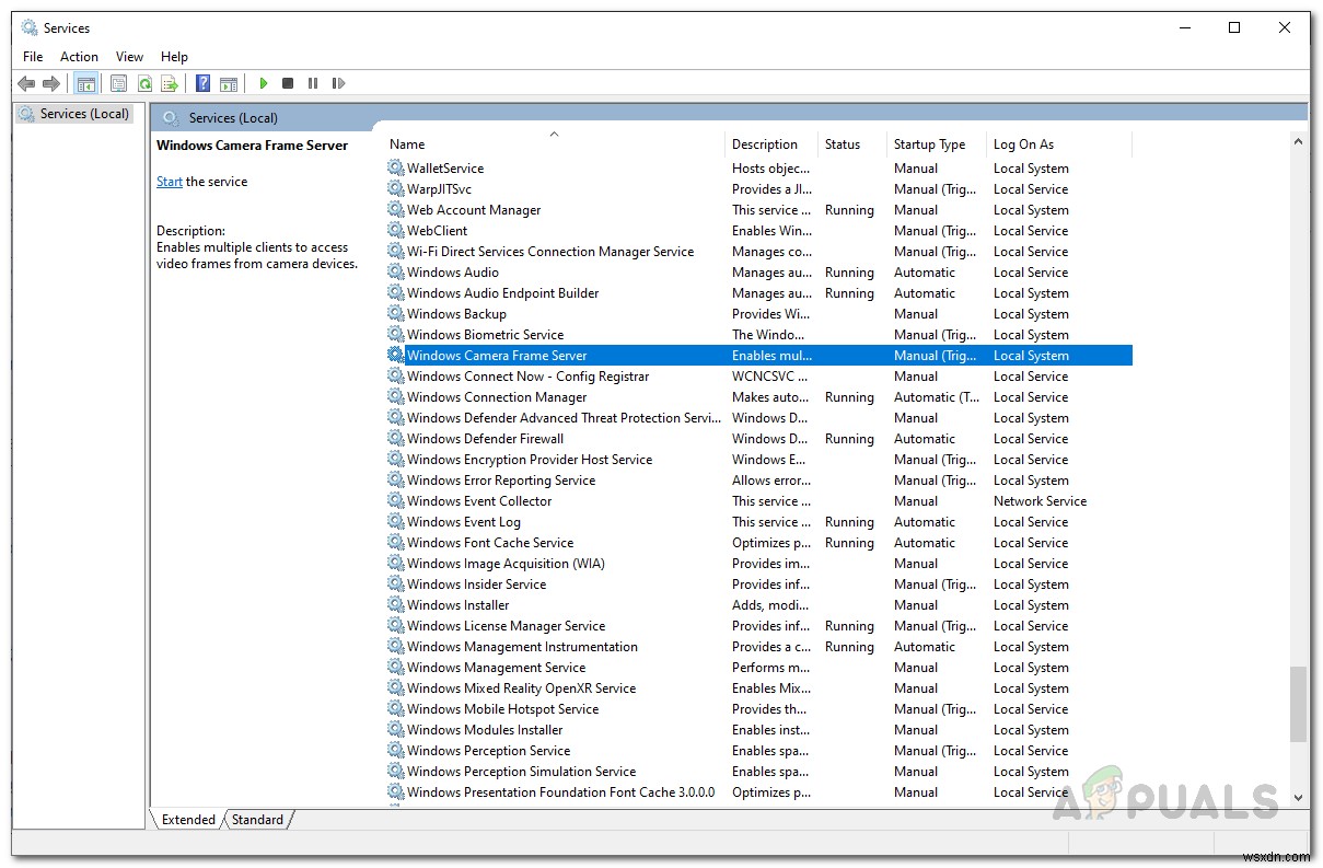 Windows 10でウェブカメラのエラーコード0xA00F4289を修正する方法