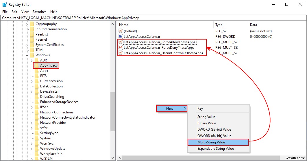 Windows 10でアプリがカレンダーにアクセスできないようにする方法