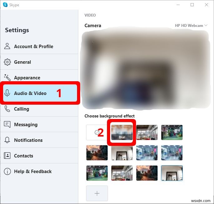 【Skype】ビデオ通話中に背景をぼかす方法｜PC版の設定手順を解説