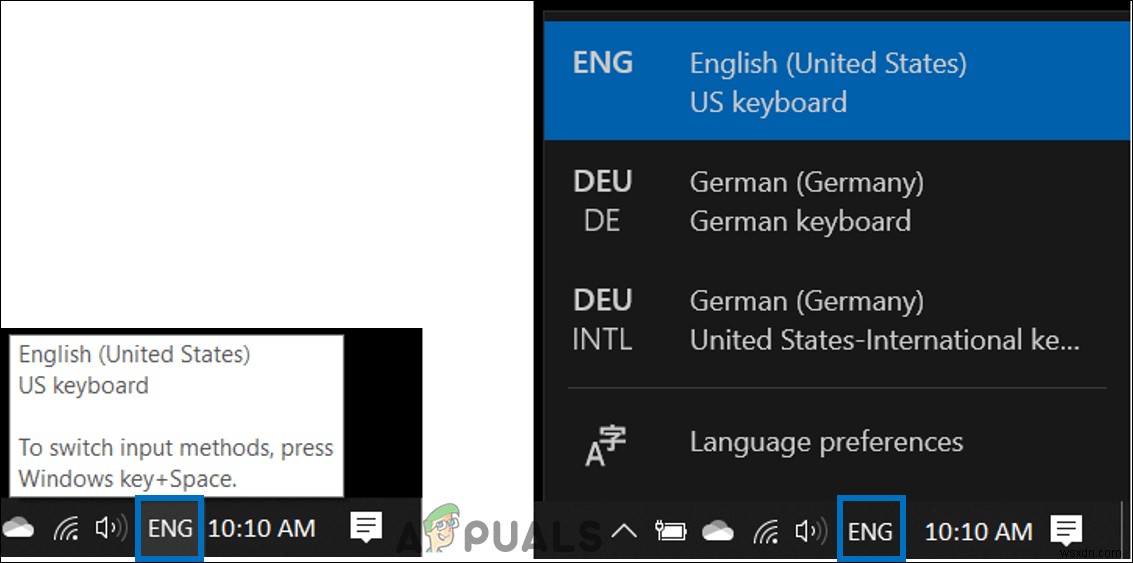 Windows 10でキーボードレイアウトと言語の切り替えショートカットを設定する方法