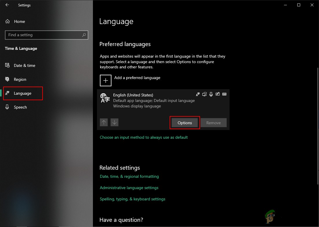 Windows 10でキーボードレイアウトと言語の切り替えショートカットを設定する方法