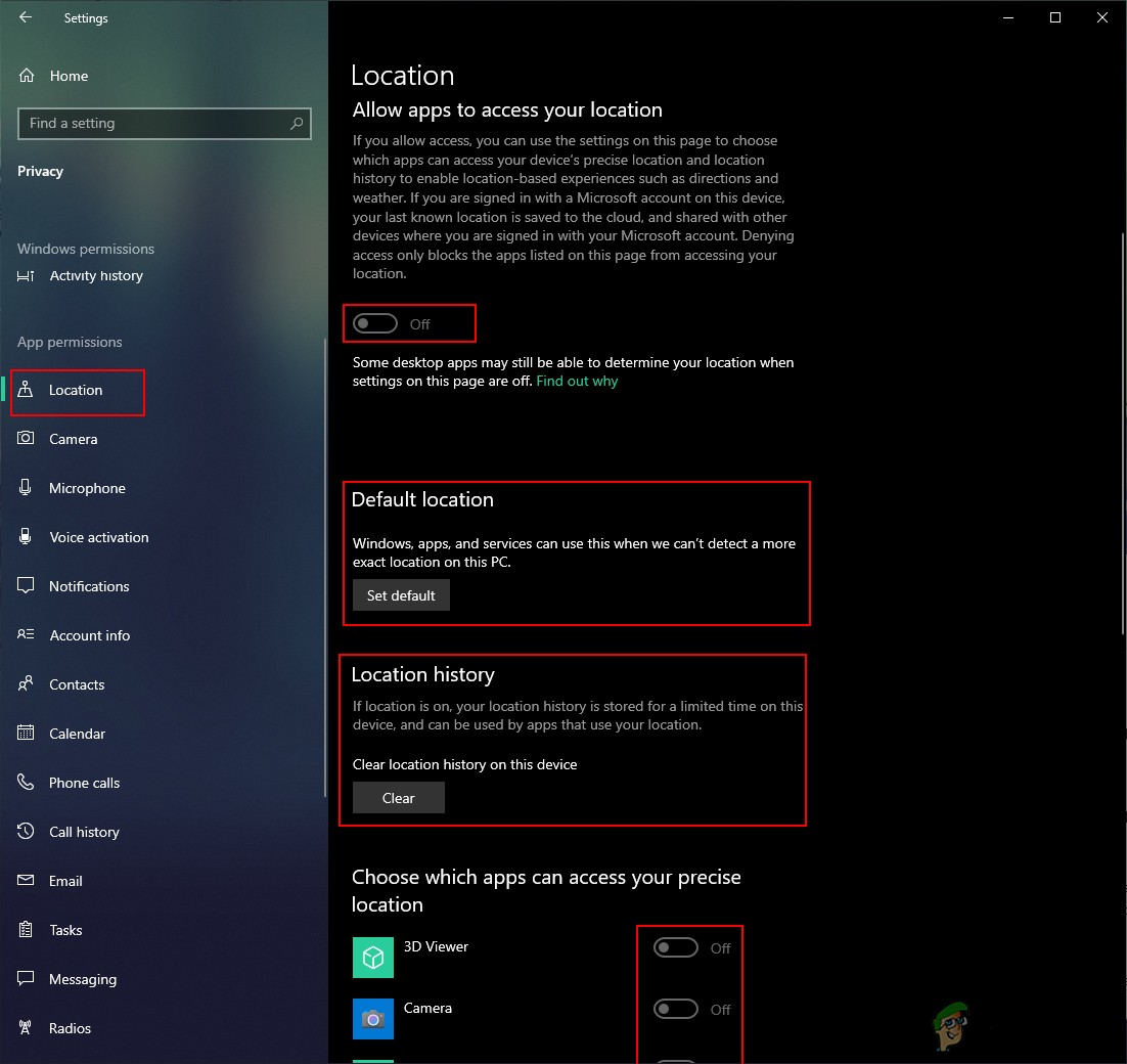 Windows 10でアプリによる位置情報へのアクセスを無効にする方法
