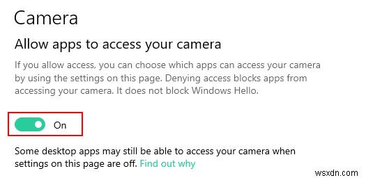 Windows 10でアプリによるカメラへのアクセスを無効にする3つの方法