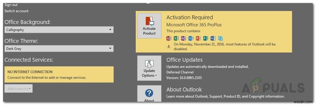 Office 365で「インターネット接続なし」エラーが表示される原因と対処法