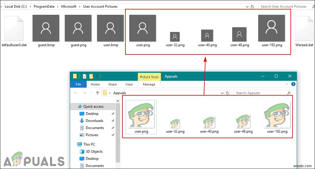 Windows 10の全ユーザーアカウントにデフォルトのアカウント画像を設定する方法