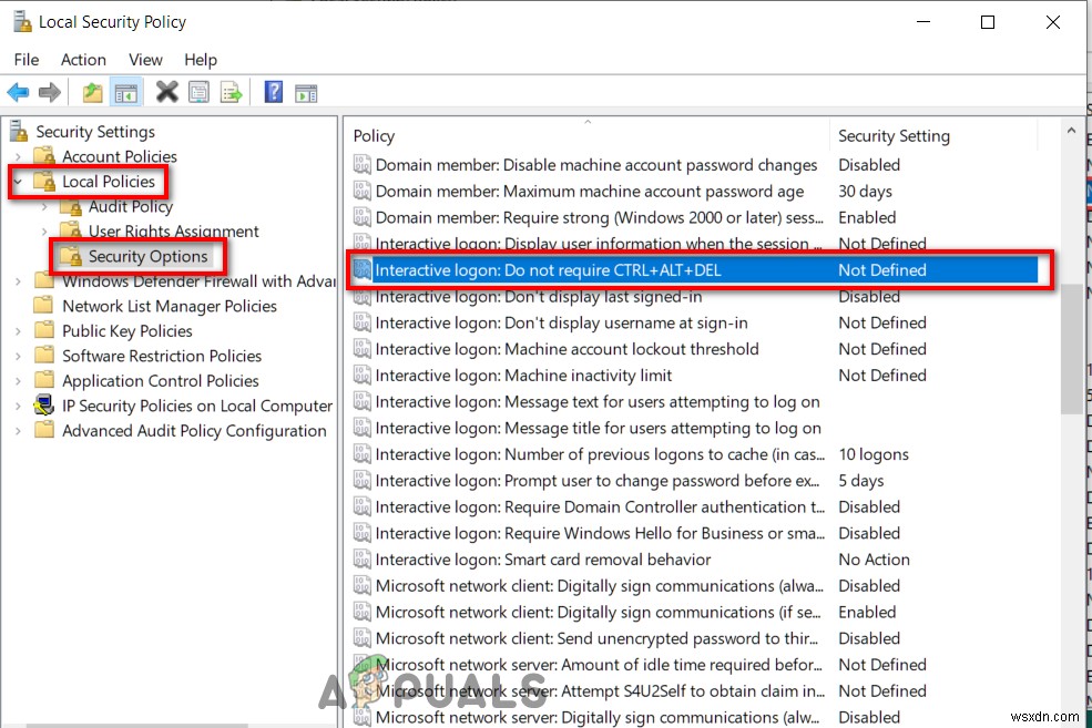 Windows 10のセキュアサインインを有効・無効にする3つの方法