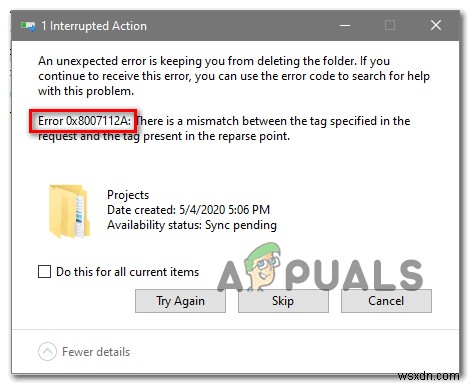 【解決】0x8007112Aエラーの直し方|フォルダの移動・削除時に発生する問題