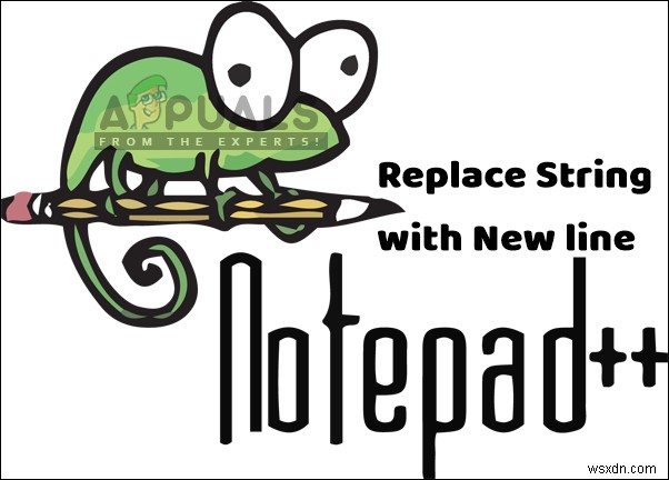 Notepad++で文字列・文字・記号を検索して改行に置き換える方法
