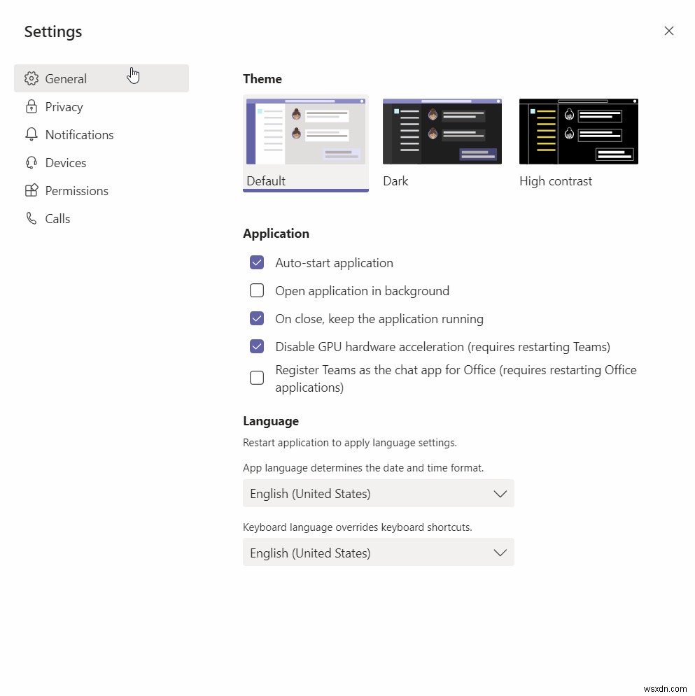 Microsoft TeamsでCPU使用率とバッテリー消費が高くなる問題の解決策