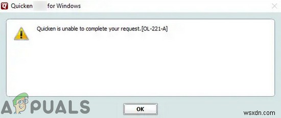 【完全ガイド】QuickenエラーOL-221-A「リクエストを完了できません」の原因と7つの対処法