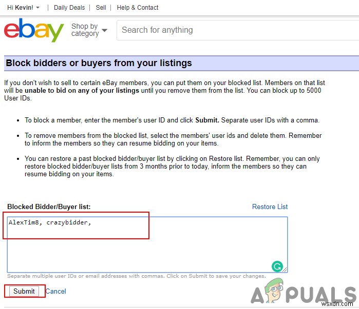 eBayでバイヤー(落札者)をブロックする方法|ユーザー別・国別の設定手順を解説