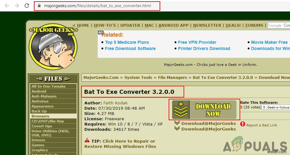 バッチファイル（BAT）を実行ファイル（EXE）に変換する3つの方法