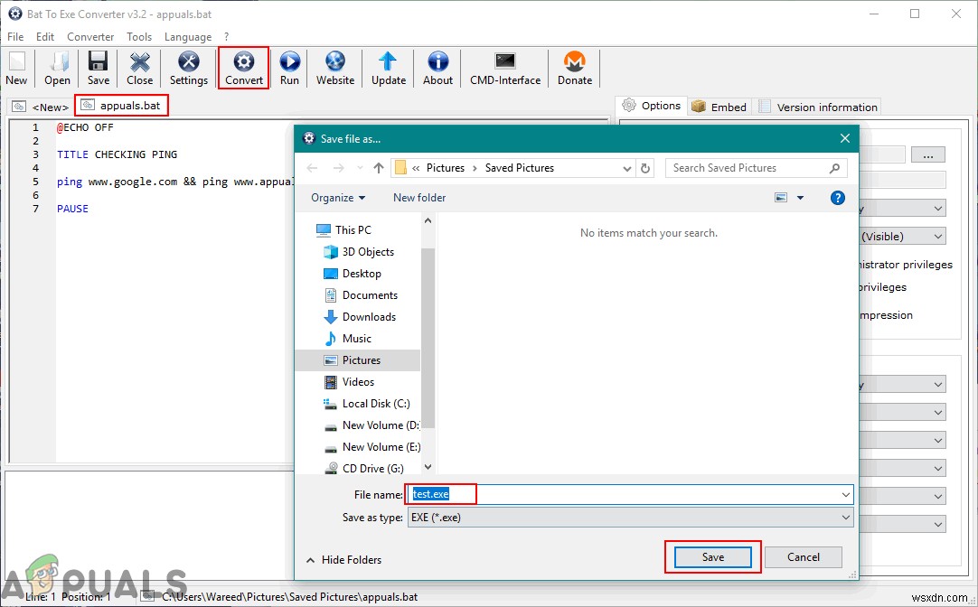 バッチファイル（BAT）を実行ファイル（EXE）に変換する3つの方法