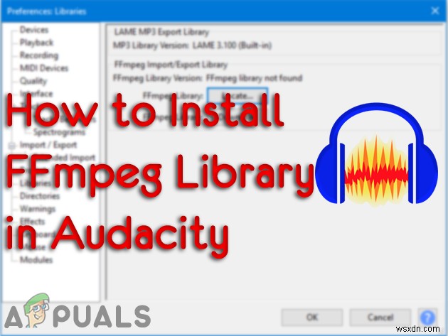 【保存版】AudacityにFFmpegライブラリをインストールする方法