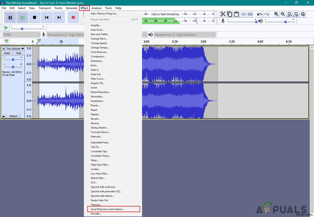 【保存版】Audacity(オーダシティ)でボーカルを消す2つの方法を徹底解説
