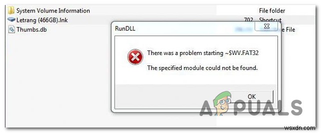 HDDを開くとRunDLLエラー「指定されたモジュールが見つかりません」が表示される原因と5つの対処法