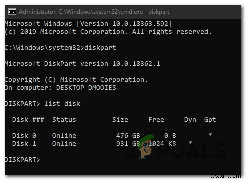 「選択したパーティションのフォーマットに失敗しました（エラー0x8004242d）」の解決方法