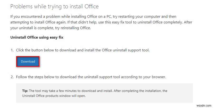 Officeエラー0x4004f00d「インストール ソースにアクセスできません」の原因と対処法